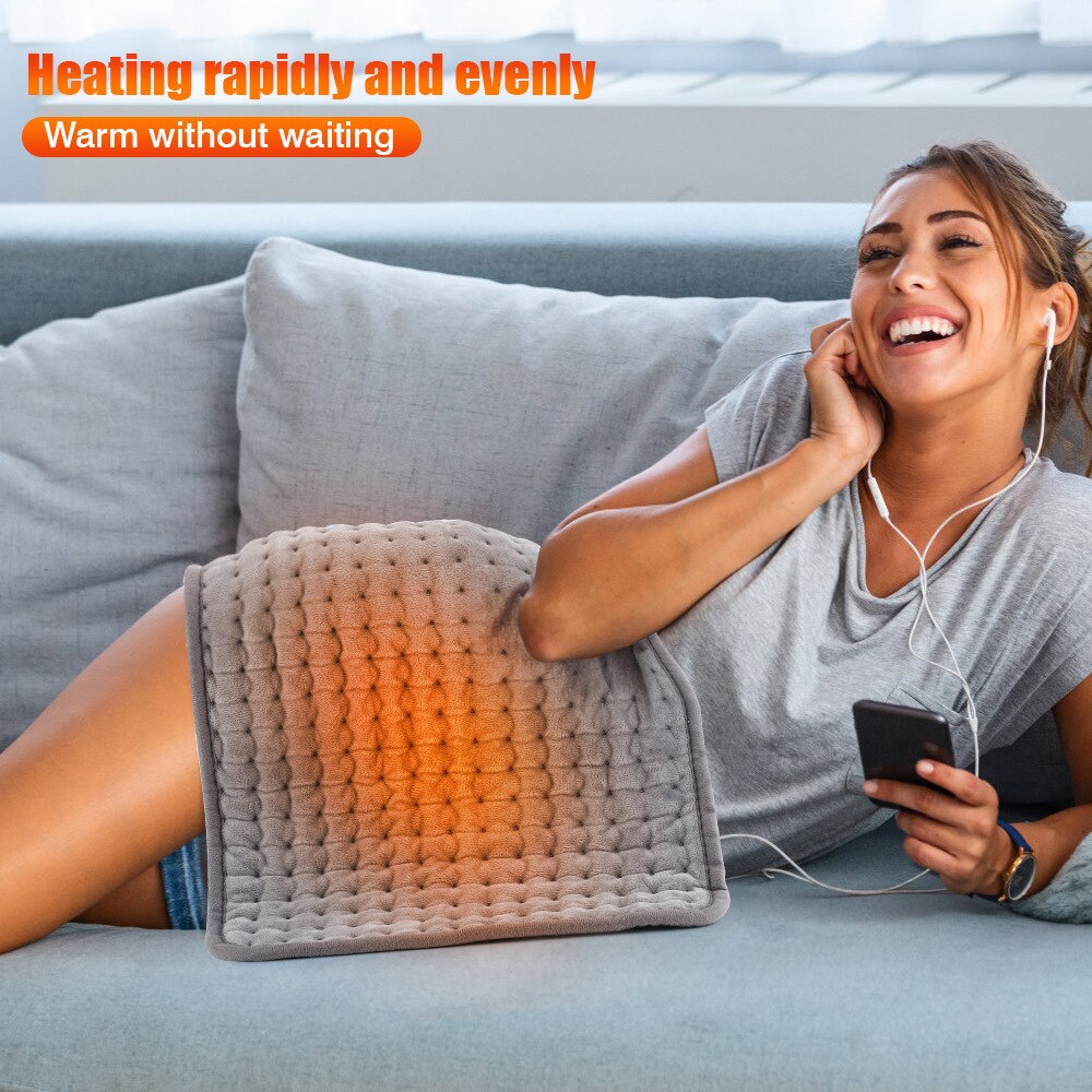 Electric Heating Pad Physiotherapy Blanket 10 Gears Temperature Control Hot Compress Relieve Body Pain Shoulder Back Keep Warm- elektrische deken