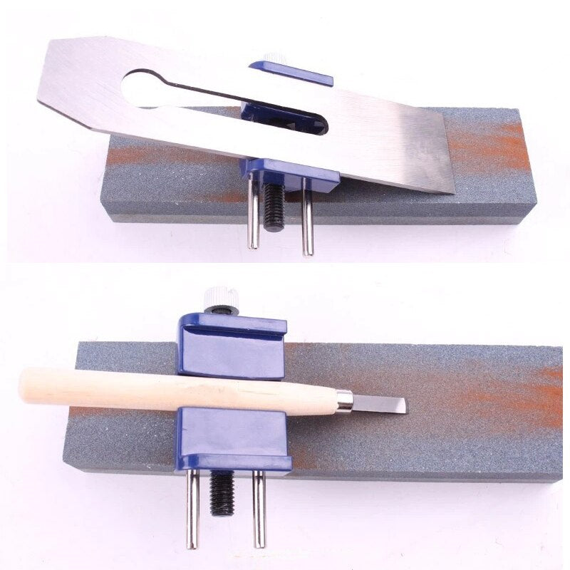 NEW Carbon Steel Sharpener Knife Sharpener Blade For Wood Chisel Honing Angle Guide Sharpening Sharpener Jig Roller