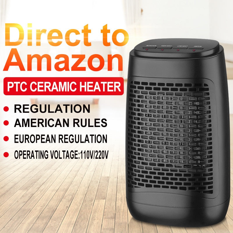 New Heater Cartoon Mini Heater Desktop Heater Fan Electric Heater European, American, Japanese