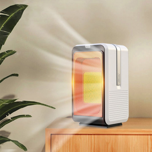 1000W Portable Electric Heater Intelligent Temperature Remote Control Household Heater Heating Warmer Home Room Bedroom Office