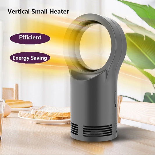 110/220V Portable Efficient Electric Heater Bladeless Desktop Table Warm Fan Space Heater Silent Mini Electric Warm Air For Home
