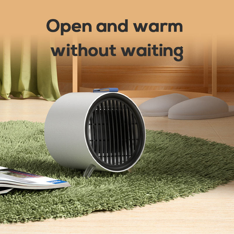 Electric Portable Heater Mini Home Office Desktop Air Heater Warmer Fan Silent Fast Heat Thermostat  warm air blower fan heater