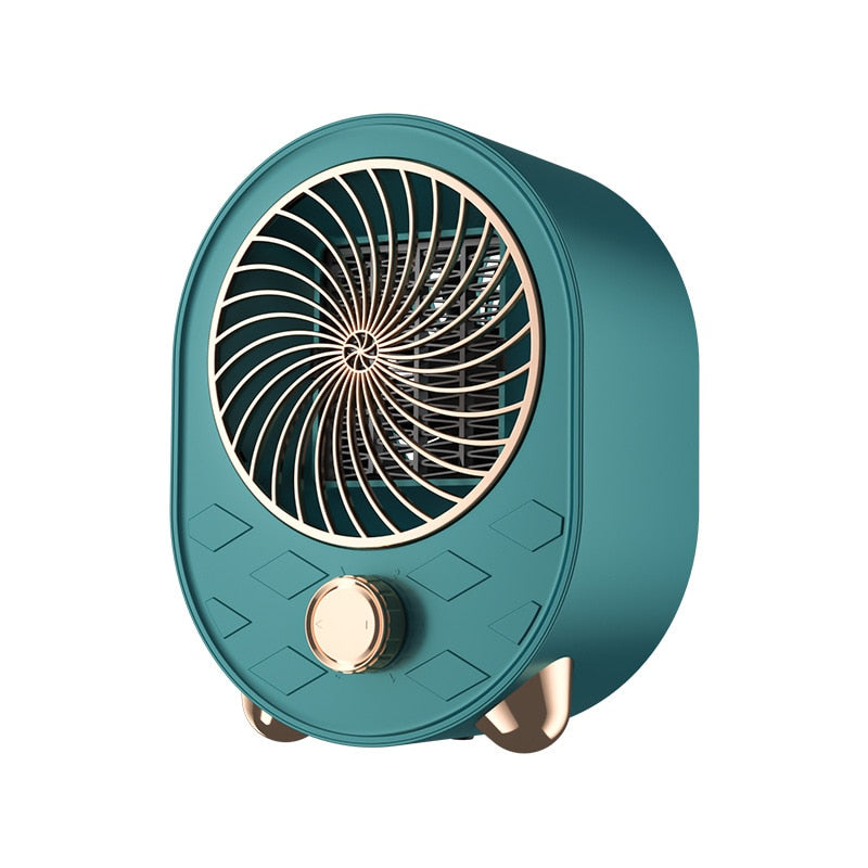 800W/1000W Mini Heater Electric Portable Fan Heater 220V Desktop Home  Electric Air Heater WarmSafe Quiet Heater PTC Heating