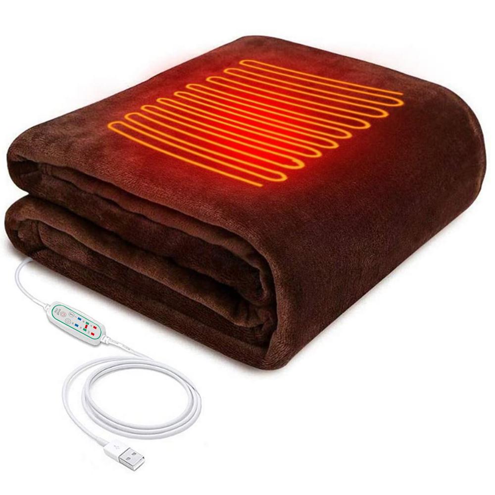 Electric Heating Shawl Washable With Timing Function Heated Blanket For Neck Back Warmer Adjustable Temperature- elektrische deken